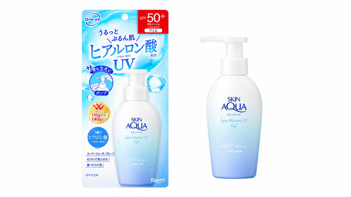 ROHTO Skin Aqua Super Moisture UV Gel SPF50 140g